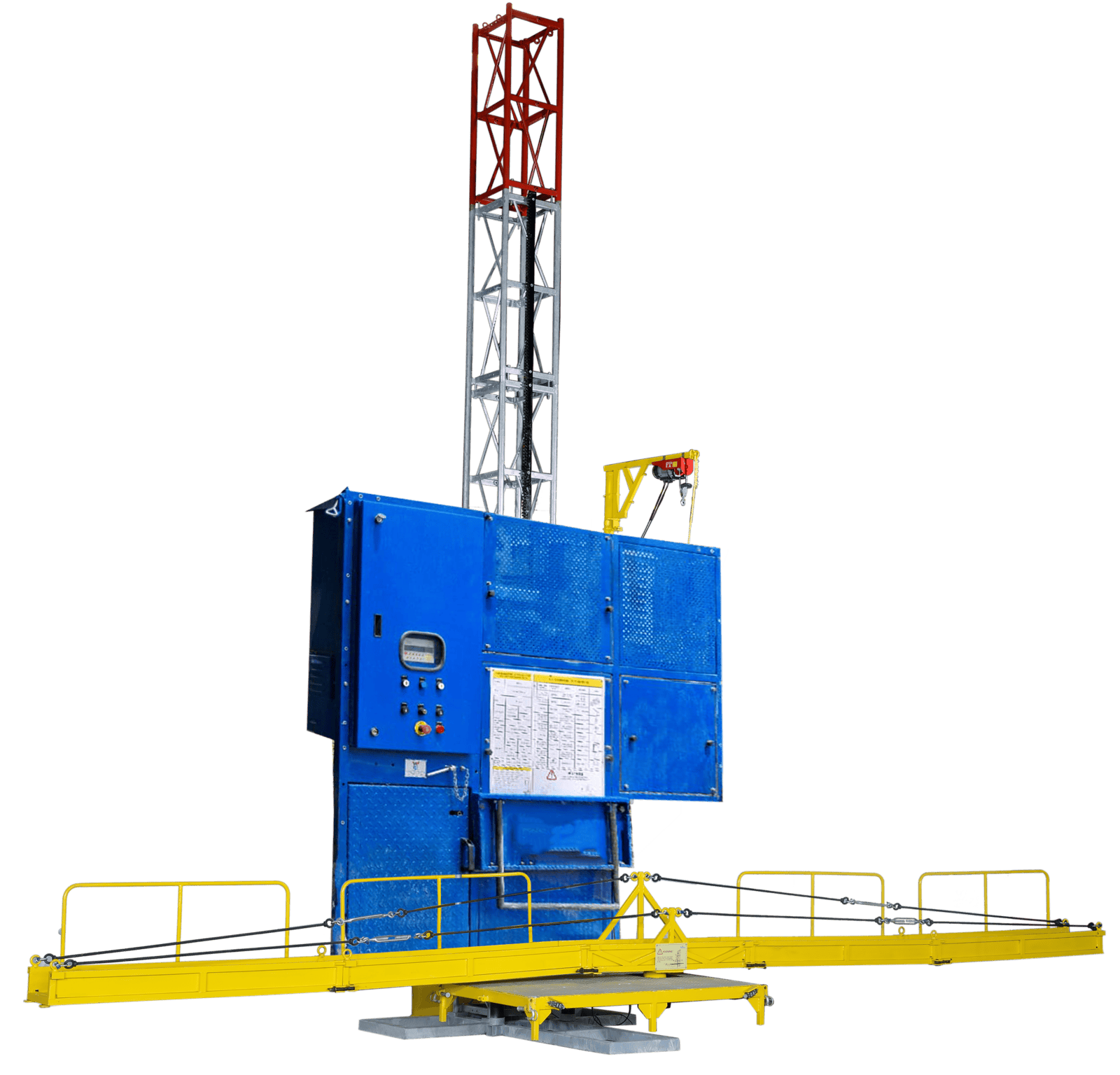 Multi-Functional Hoist with Rebar Carrier attachment